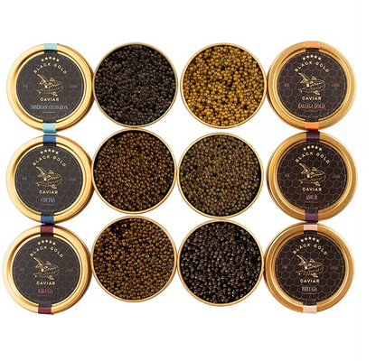 Discovery Caviar Set (6 species, 1.06 oz of each type)