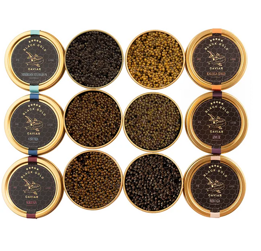Discovery Caviar Set (6 species, 1.06 oz of each type)